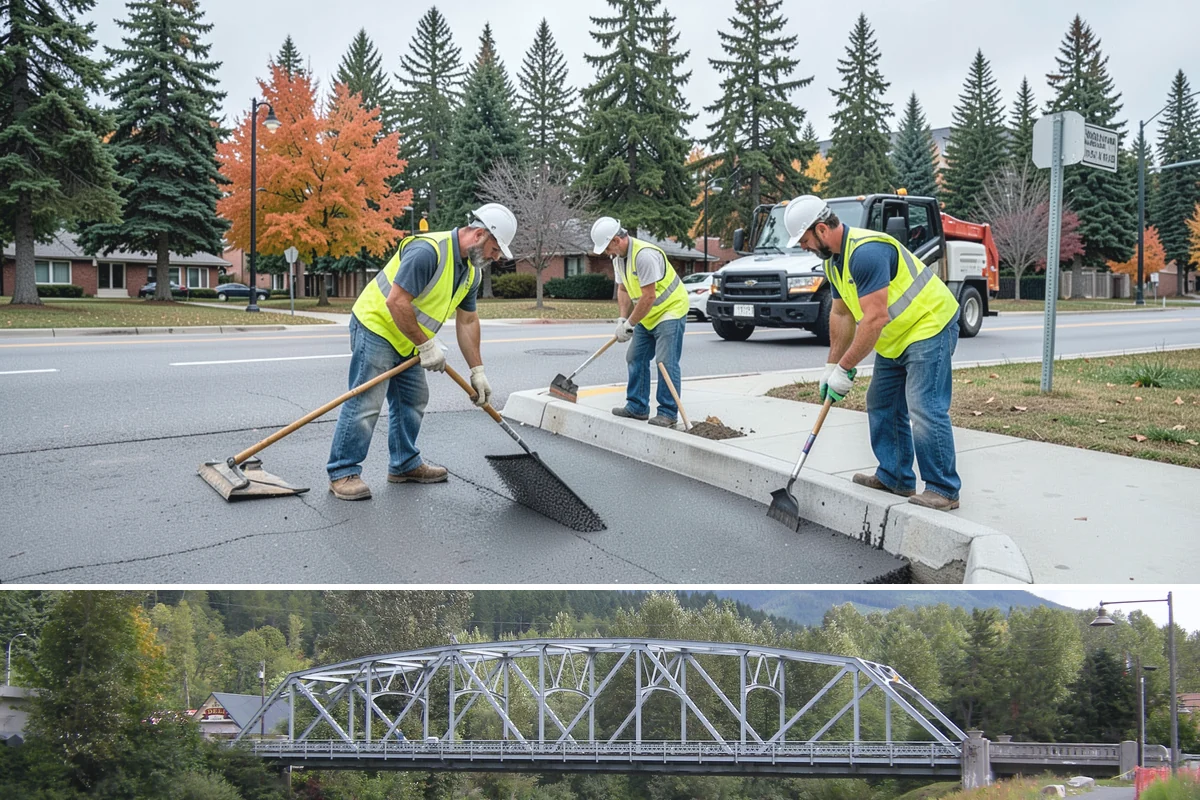 No Parking Sign Installation in Skykomish, King County, WA - No-parking signage is installed year-round, with new-post foundation work favored during drier ground conditions.