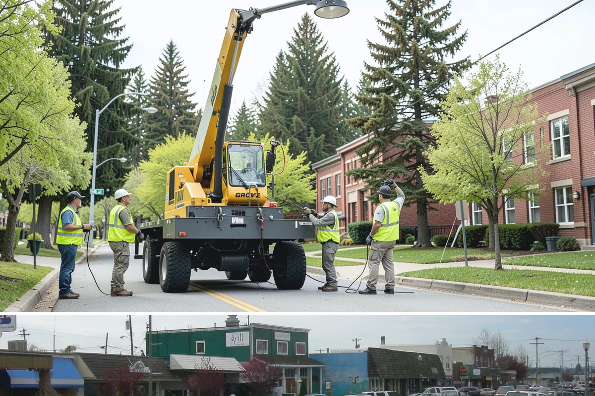 No Parking Sign Installation in Stanwood, Snohomish County, WA - No-parking signage is installed year-round, with new-post foundation work favored during drier ground conditions.