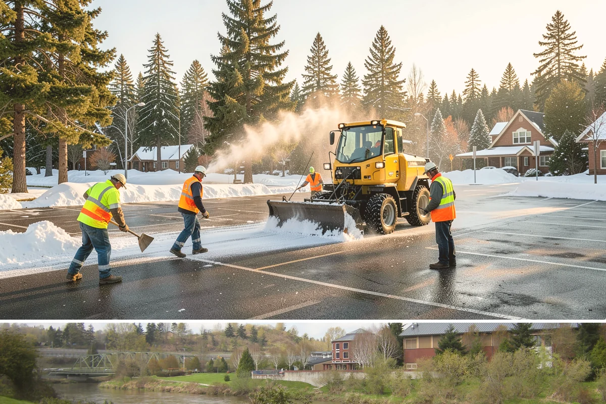 No Parking Sign Installation in Tukwila, King County, WA - No-parking signage is installed year-round, with new-post foundation work favored during drier ground conditions.