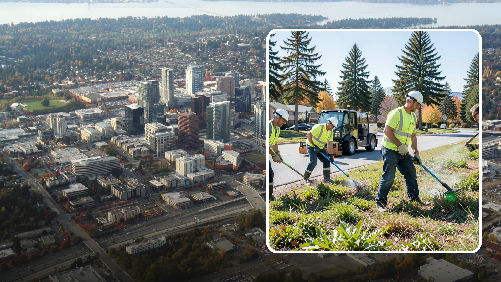 Noxious Weed Treatment in Bellevue, King County, WA - Targeted control of state- and county-listed noxious weeds across municipal property to satisfy Western Washington eradication...