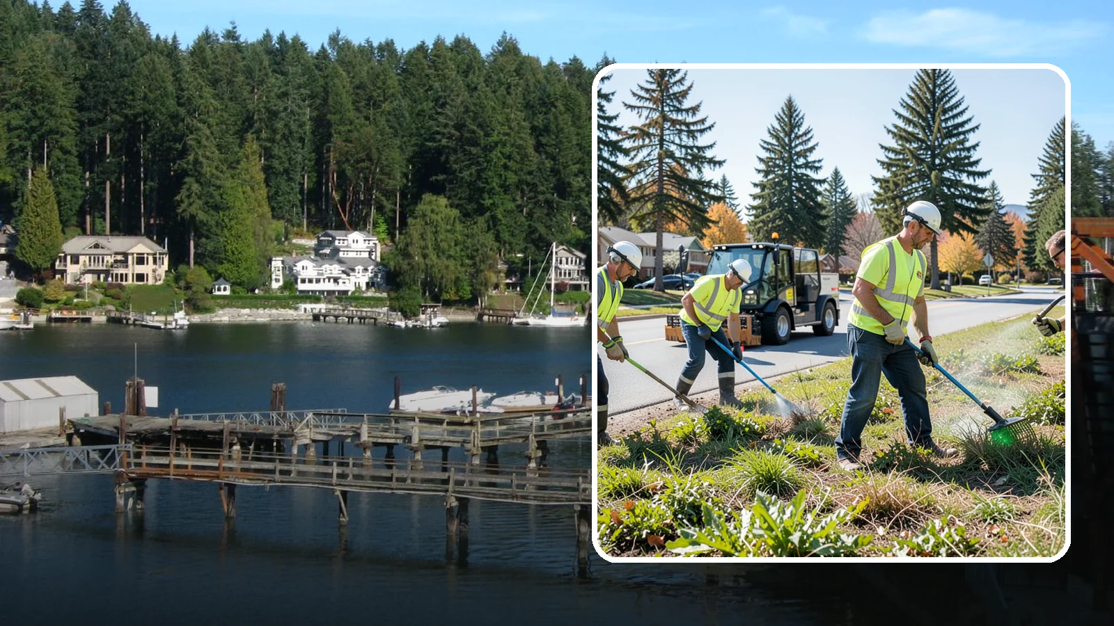 Noxious Weed Treatment in Gig Harbor, Pierce County, WA - Targeted control of state- and county-listed noxious weeds across municipal property to satisfy Western Washington eradication...