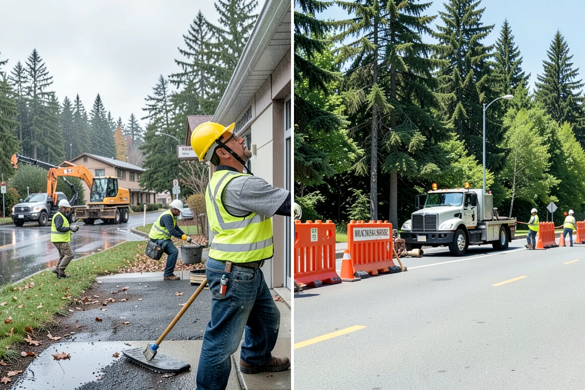Noxious Weed Treatment in Lake Forest Park, King County, WA - Inventory and GPS-map listed infestations with severity ratings
