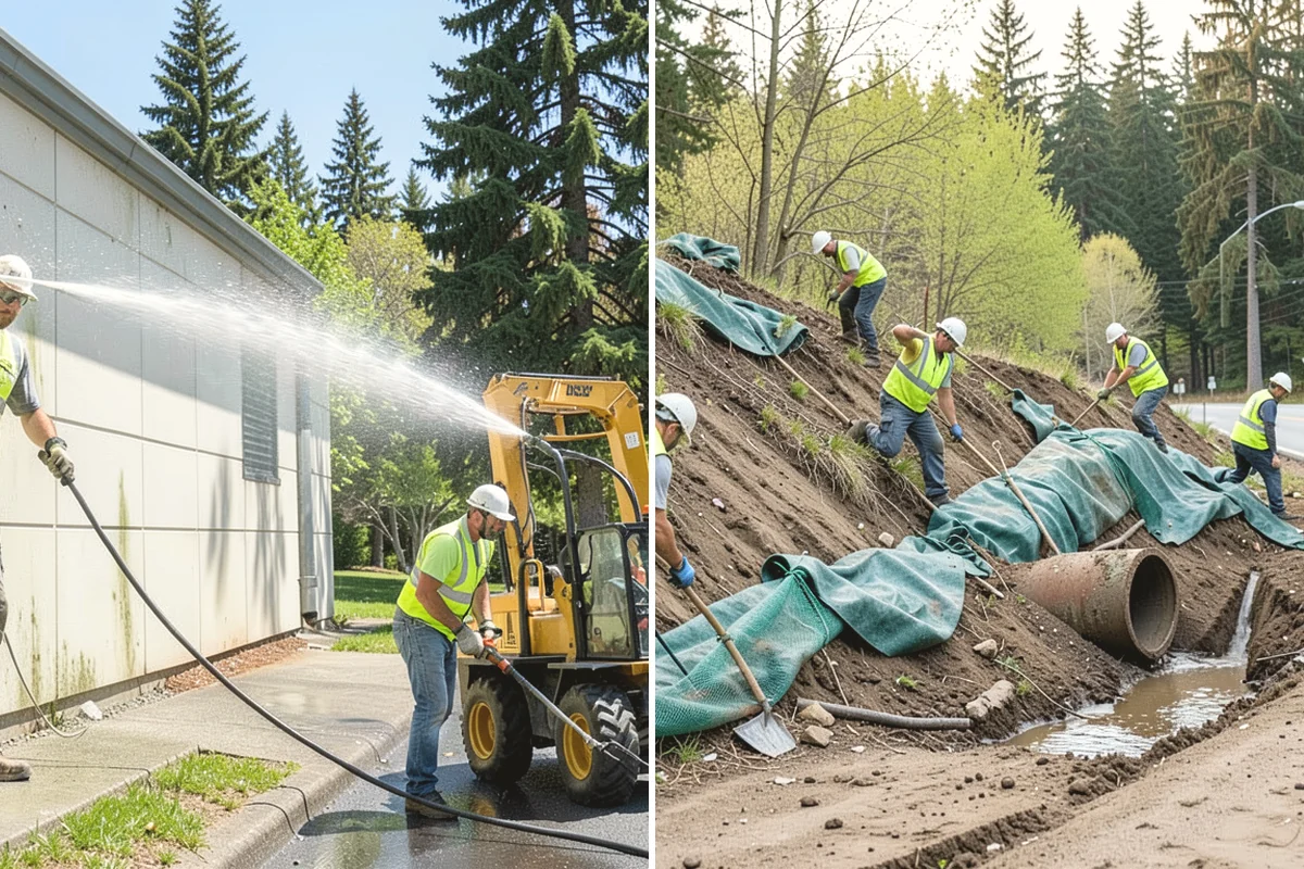 Noxious Weed Treatment in Lake Stevens, Snohomish County, WA - Inventory and GPS-map listed infestations with severity ratings