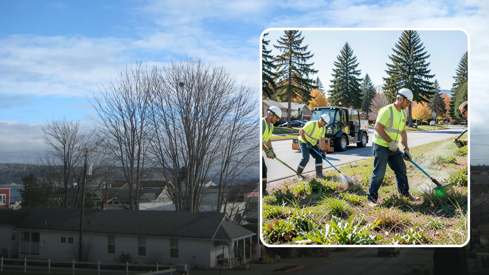 Noxious Weed Treatment in Langley, Island County, WA - Targeted control of state- and county-listed noxious weeds across municipal property to satisfy Western Washington eradication...