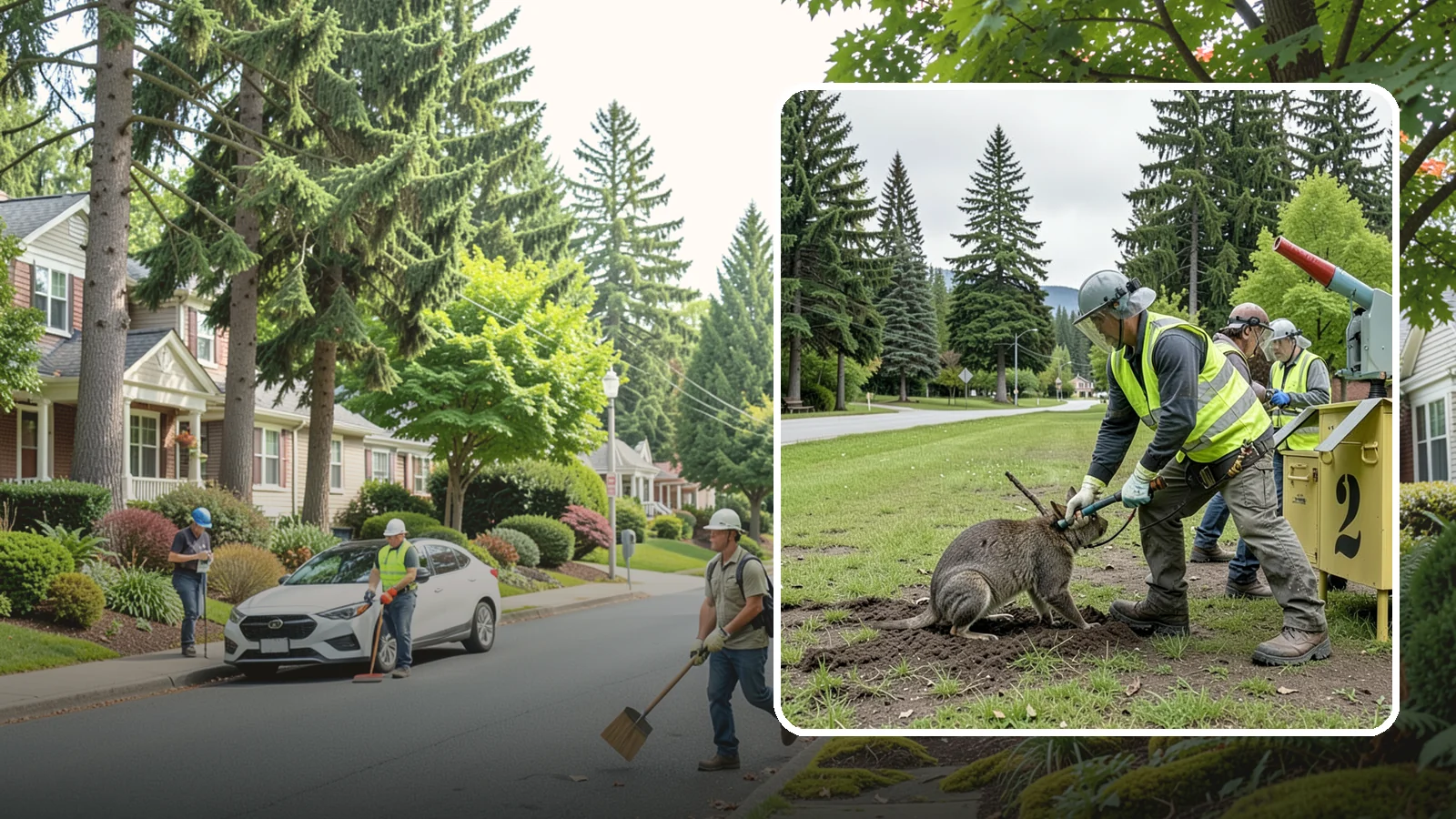Nuisance Wildlife Management in Beaux Arts Village, King County, WA - Humane nuisance wildlife management that resolves conflicts with animals at public sites.