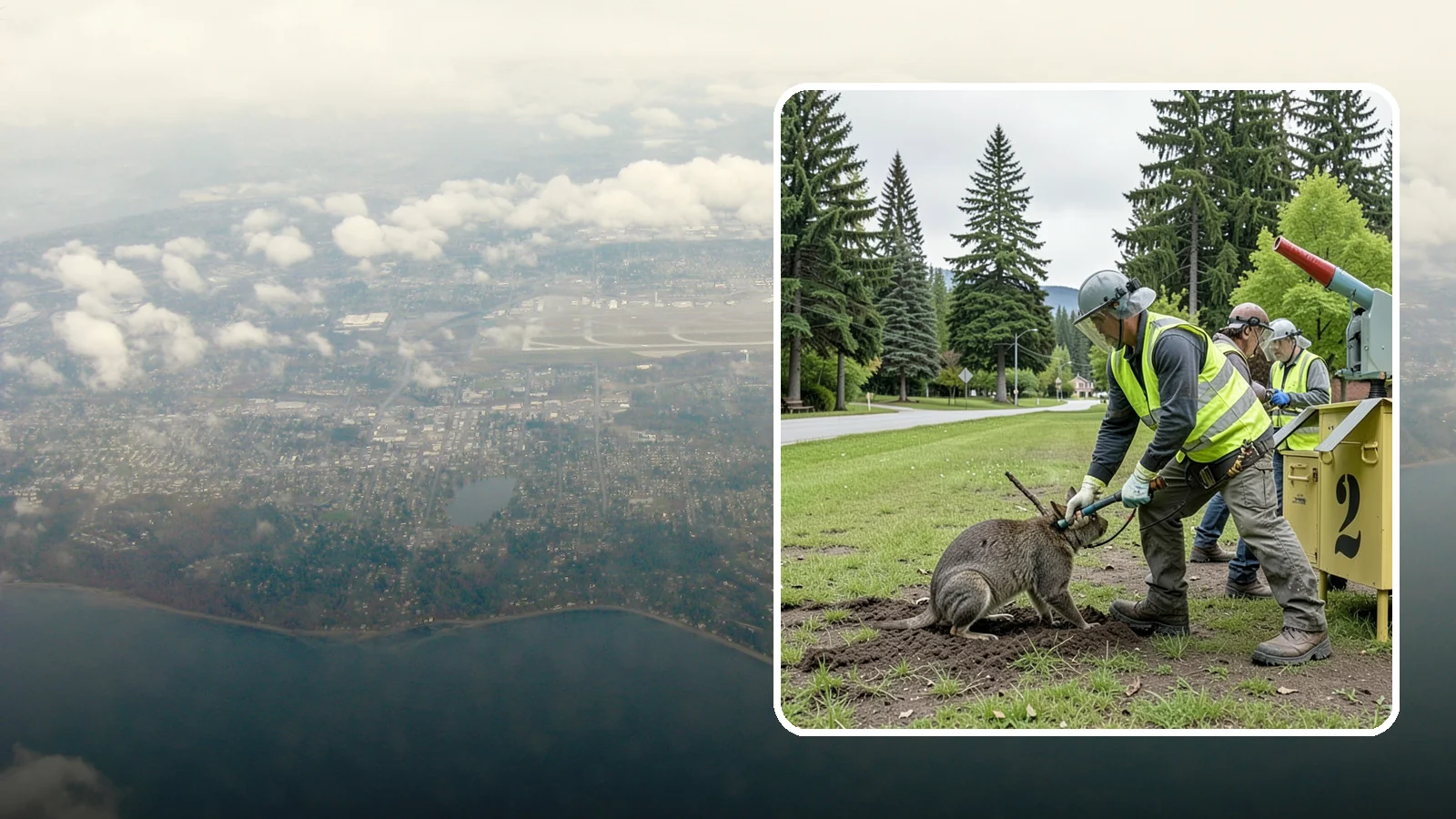 Nuisance Wildlife Management in Burien, King County, WA - Humane nuisance wildlife management that resolves conflicts with animals at public sites.