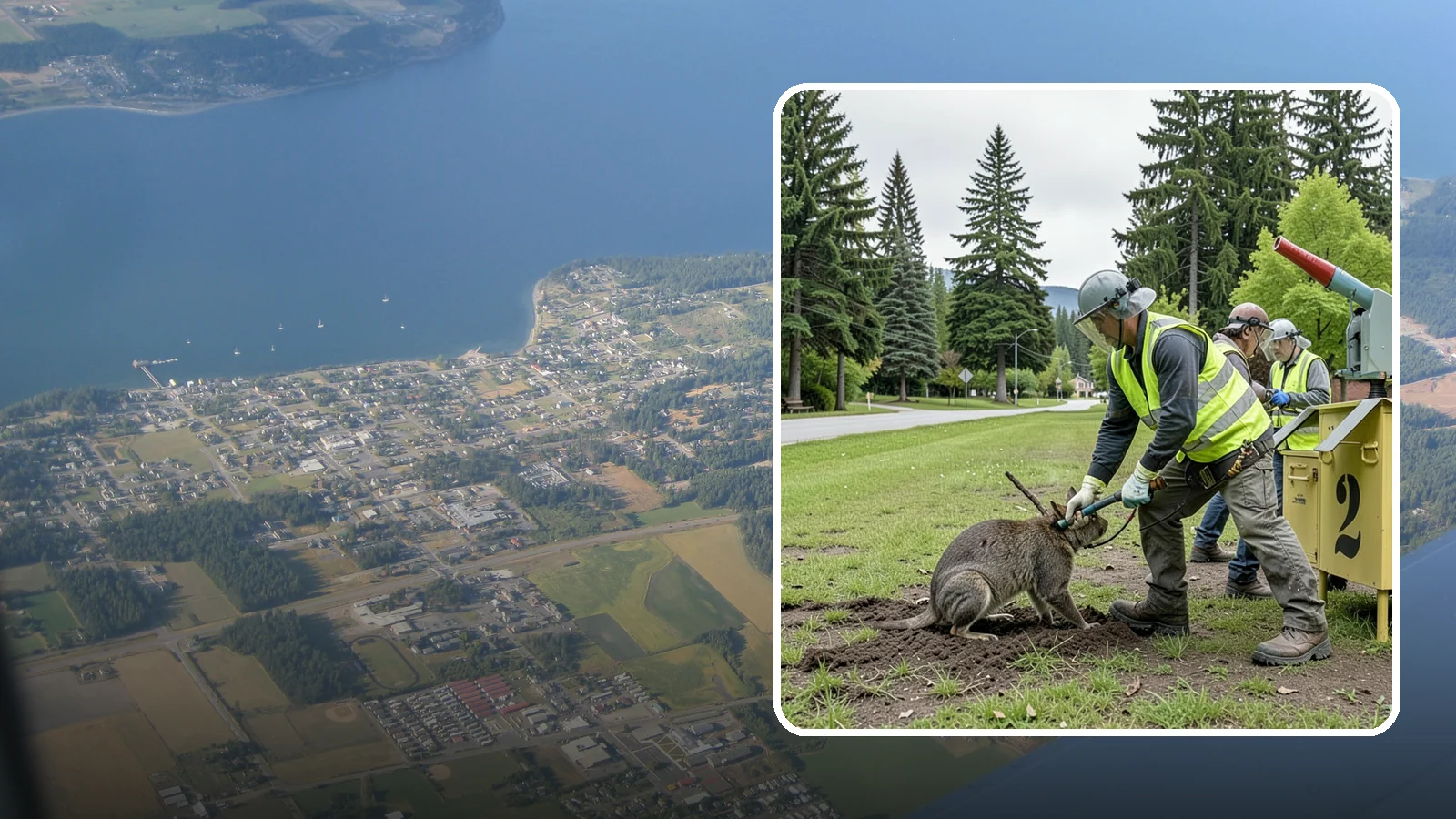 Nuisance Wildlife Management in Coupeville, Island County, WA - Humane nuisance wildlife management that resolves conflicts with animals at public sites.