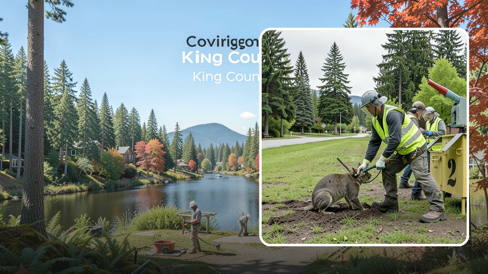 Nuisance Wildlife Management in Covington, King County, WA - Humane nuisance wildlife management that resolves conflicts with animals at public sites.