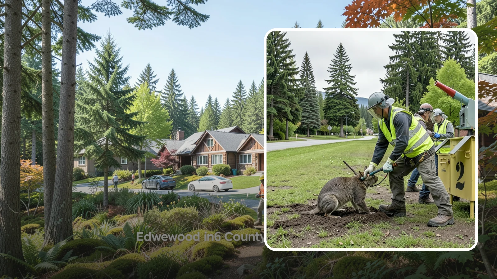 Nuisance Wildlife Management in Edgewood, Pierce County, WA - Humane nuisance wildlife management that resolves conflicts with animals at public sites.