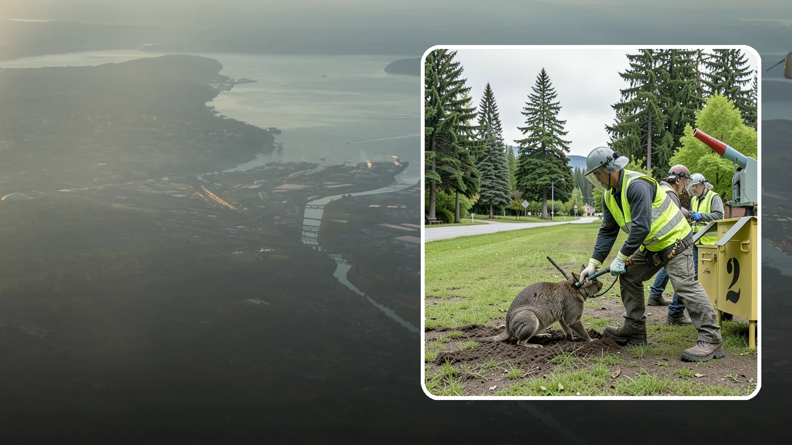 Nuisance Wildlife Management in Fife, Pierce County, WA - Humane nuisance wildlife management that resolves conflicts with animals at public sites.
