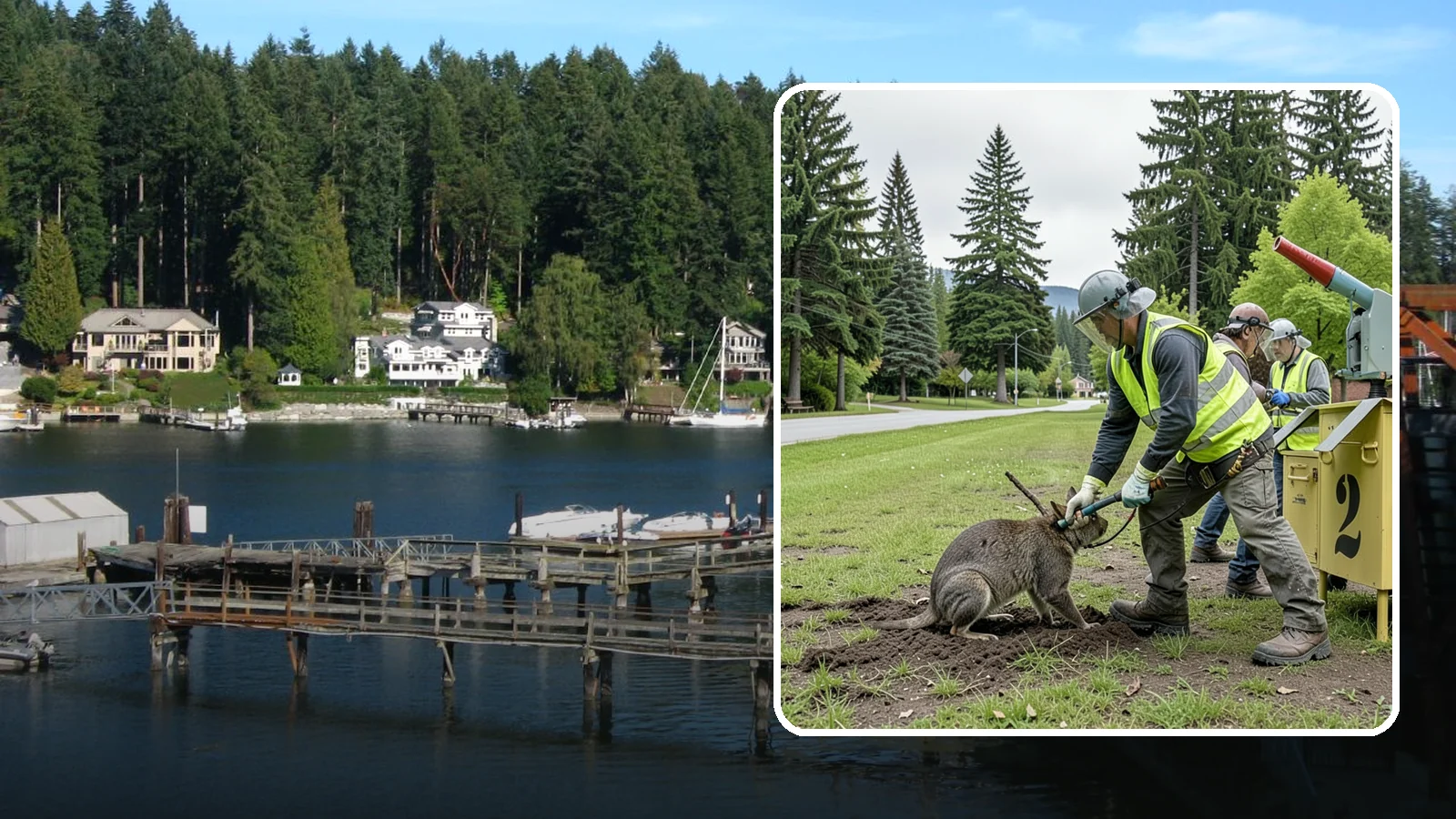 Nuisance Wildlife Management in Gig Harbor, Pierce County, WA - Humane nuisance wildlife management that resolves conflicts with animals at public sites.