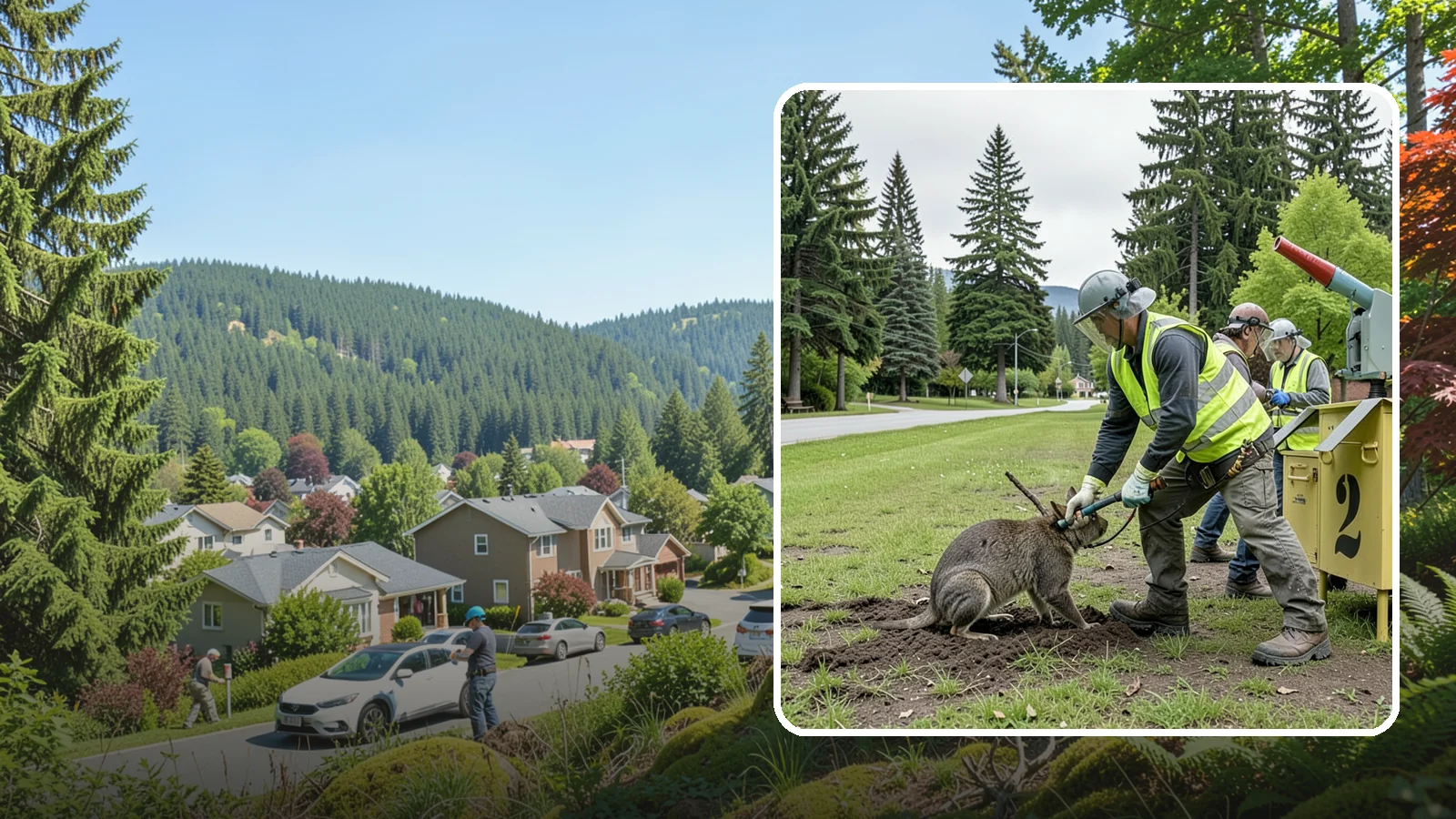 Nuisance Wildlife Management in Index, Snohomish County, WA - Humane nuisance wildlife management that resolves conflicts with animals at public sites.