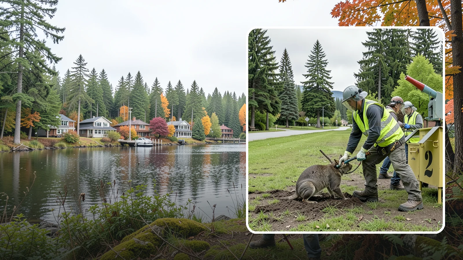 Nuisance Wildlife Management in La Conner, Skagit County, WA - Humane nuisance wildlife management that resolves conflicts with animals at public sites.