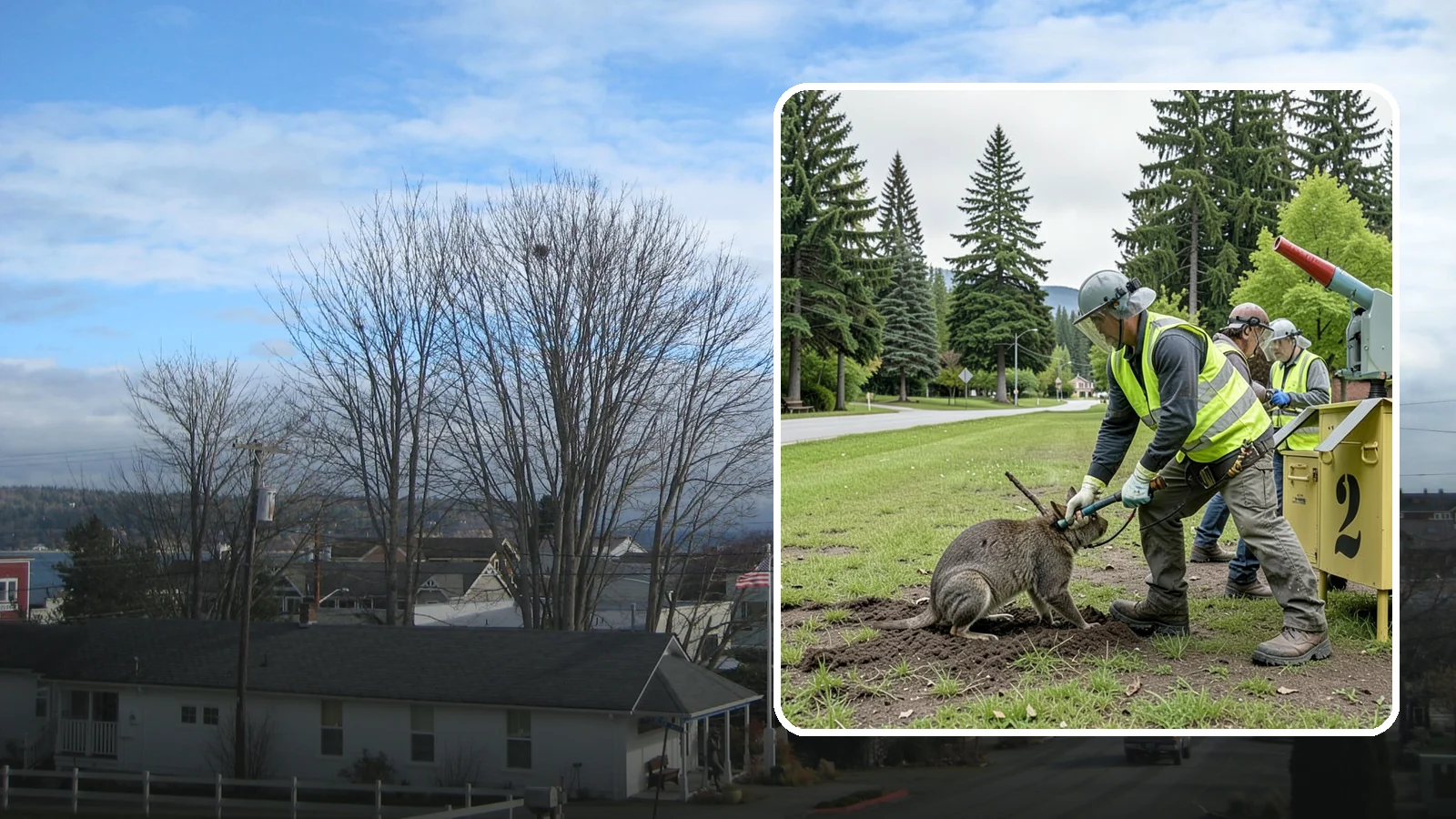 Nuisance Wildlife Management in Langley, Island County, WA - Humane nuisance wildlife management that resolves conflicts with animals at public sites.