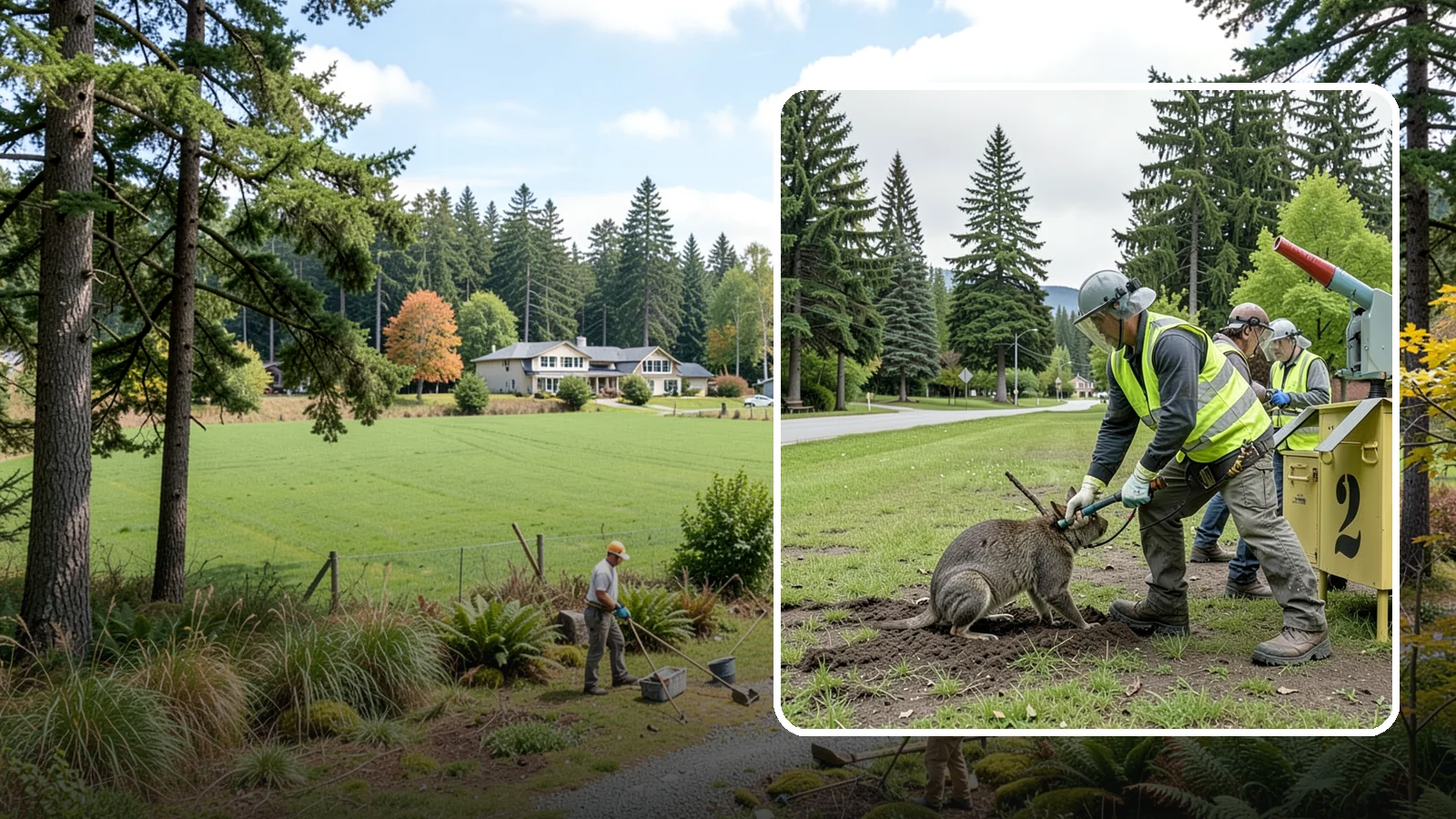 Nuisance Wildlife Management in Lyman, Skagit County, WA - Humane nuisance wildlife management that resolves conflicts with animals at public sites.