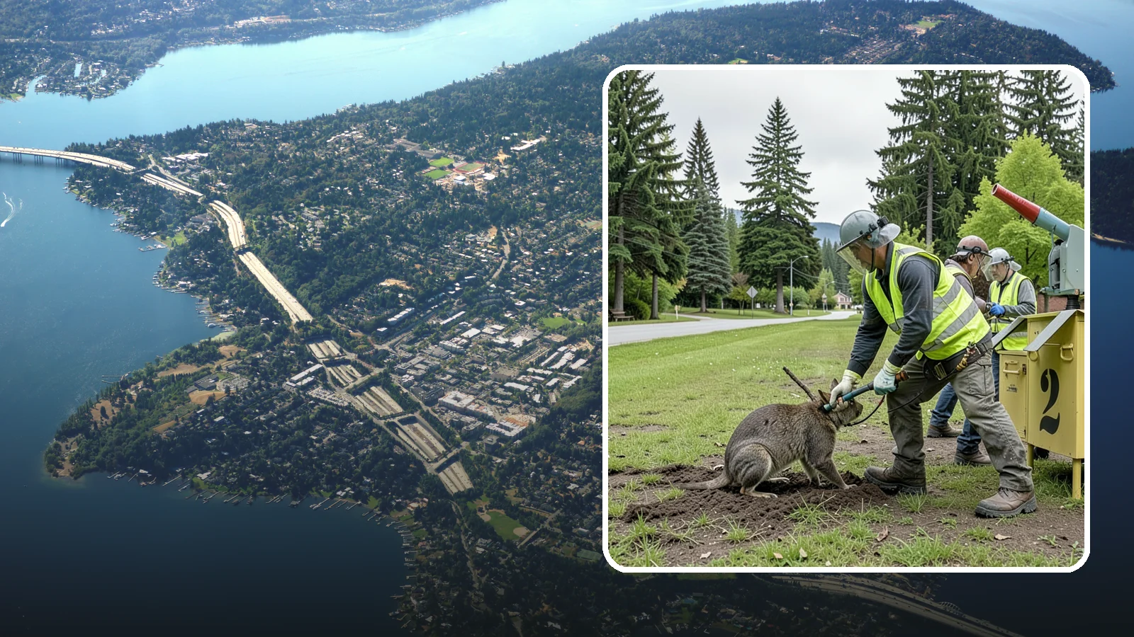 Nuisance Wildlife Management in Mercer Island, King County, WA - Humane nuisance wildlife management that resolves conflicts with animals at public sites.