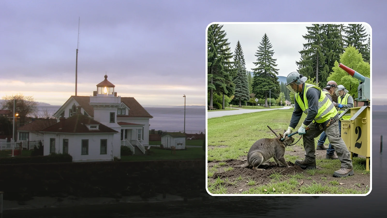 Nuisance Wildlife Management in Mukilteo, Snohomish County, WA - Humane nuisance wildlife management that resolves conflicts with animals at public sites.