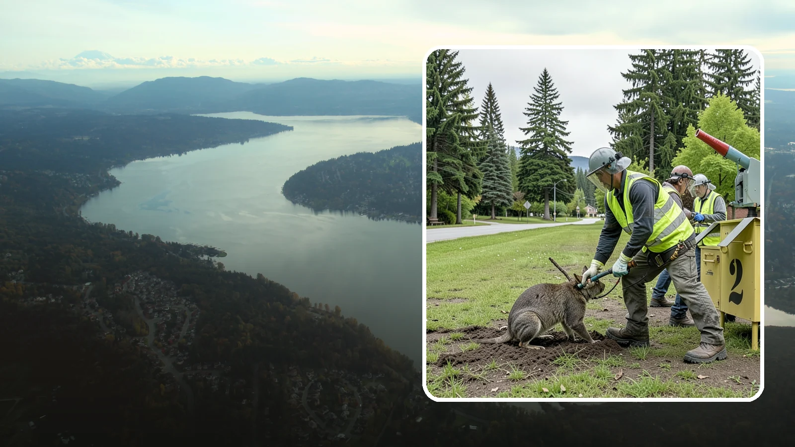 Nuisance Wildlife Management in Sammamish, King County, WA - Humane nuisance wildlife management that resolves conflicts with animals at public sites.