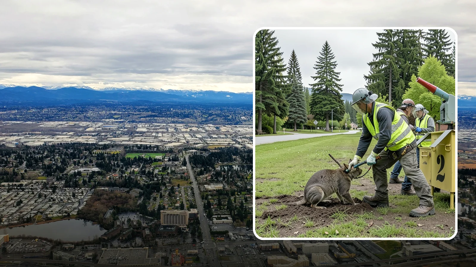 Nuisance Wildlife Management in SeaTac, King County, WA - Humane nuisance wildlife management that resolves conflicts with animals at public sites.