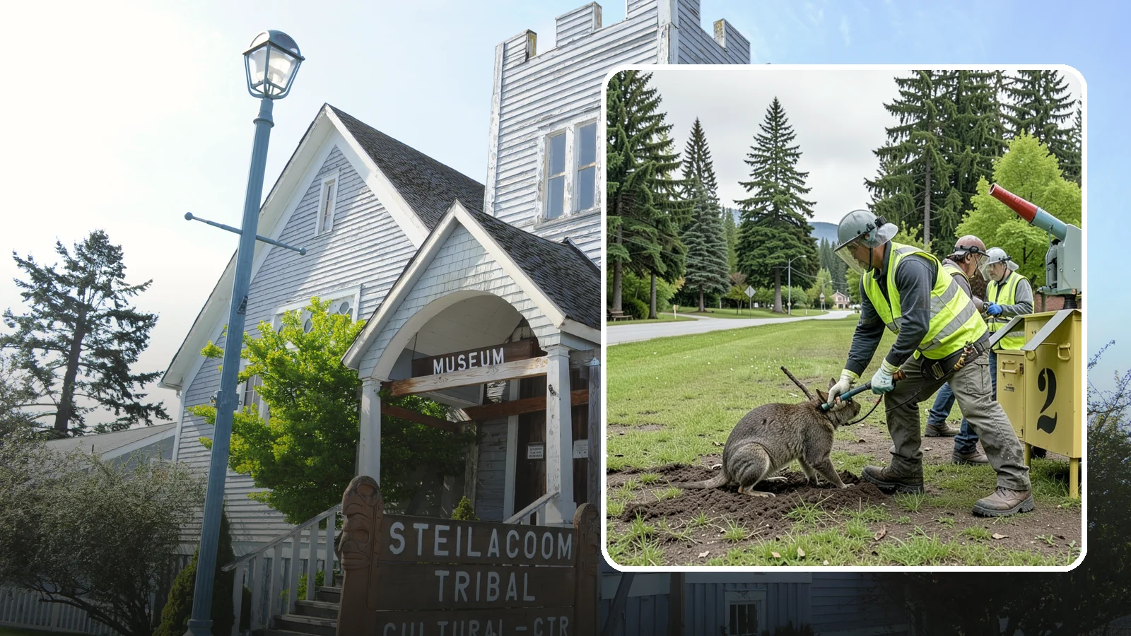 Nuisance Wildlife Management in Steilacoom, Pierce County, WA - Humane nuisance wildlife management that resolves conflicts with animals at public sites.