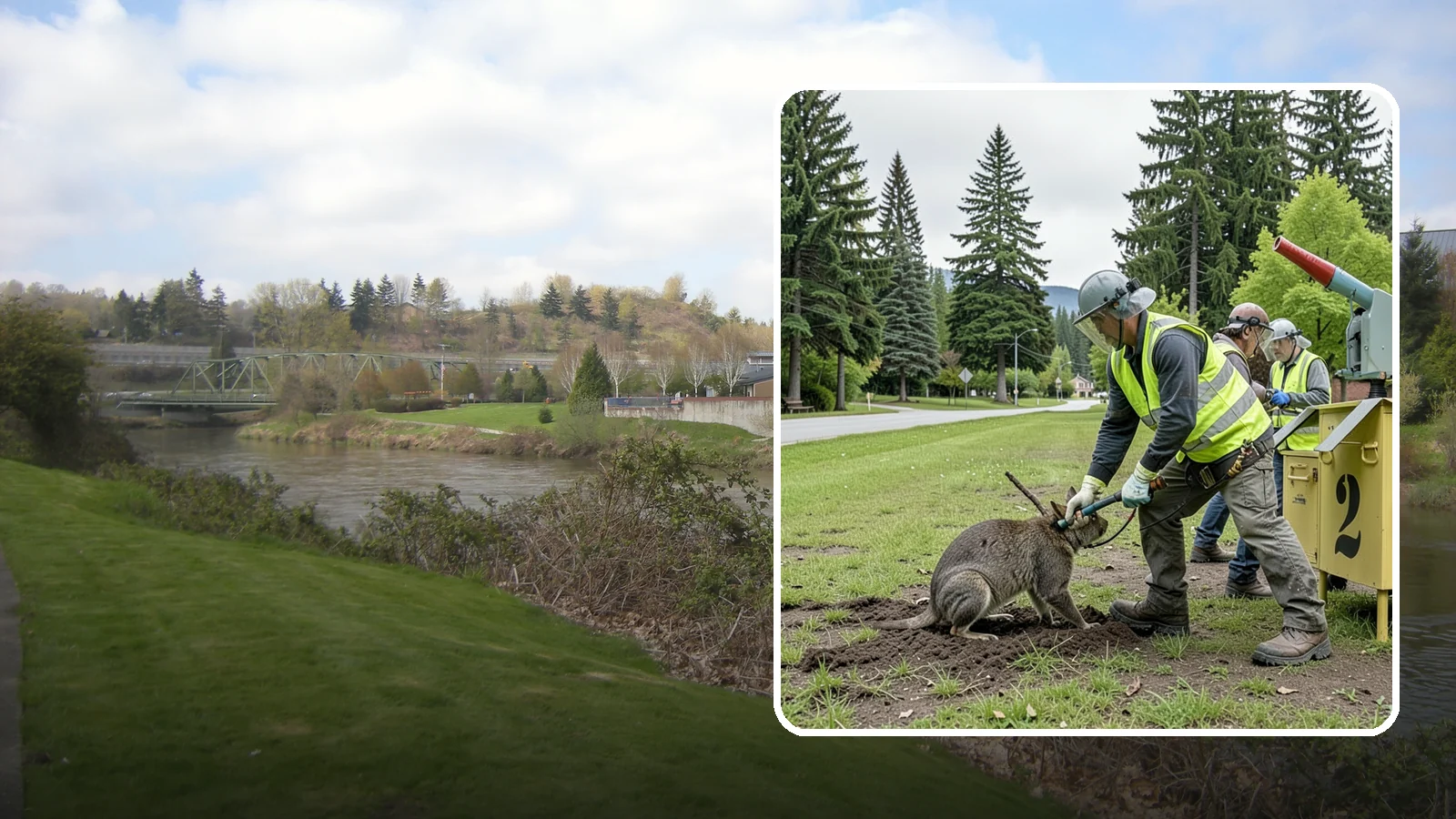 Nuisance Wildlife Management in Tukwila, King County, WA - Humane nuisance wildlife management that resolves conflicts with animals at public sites.