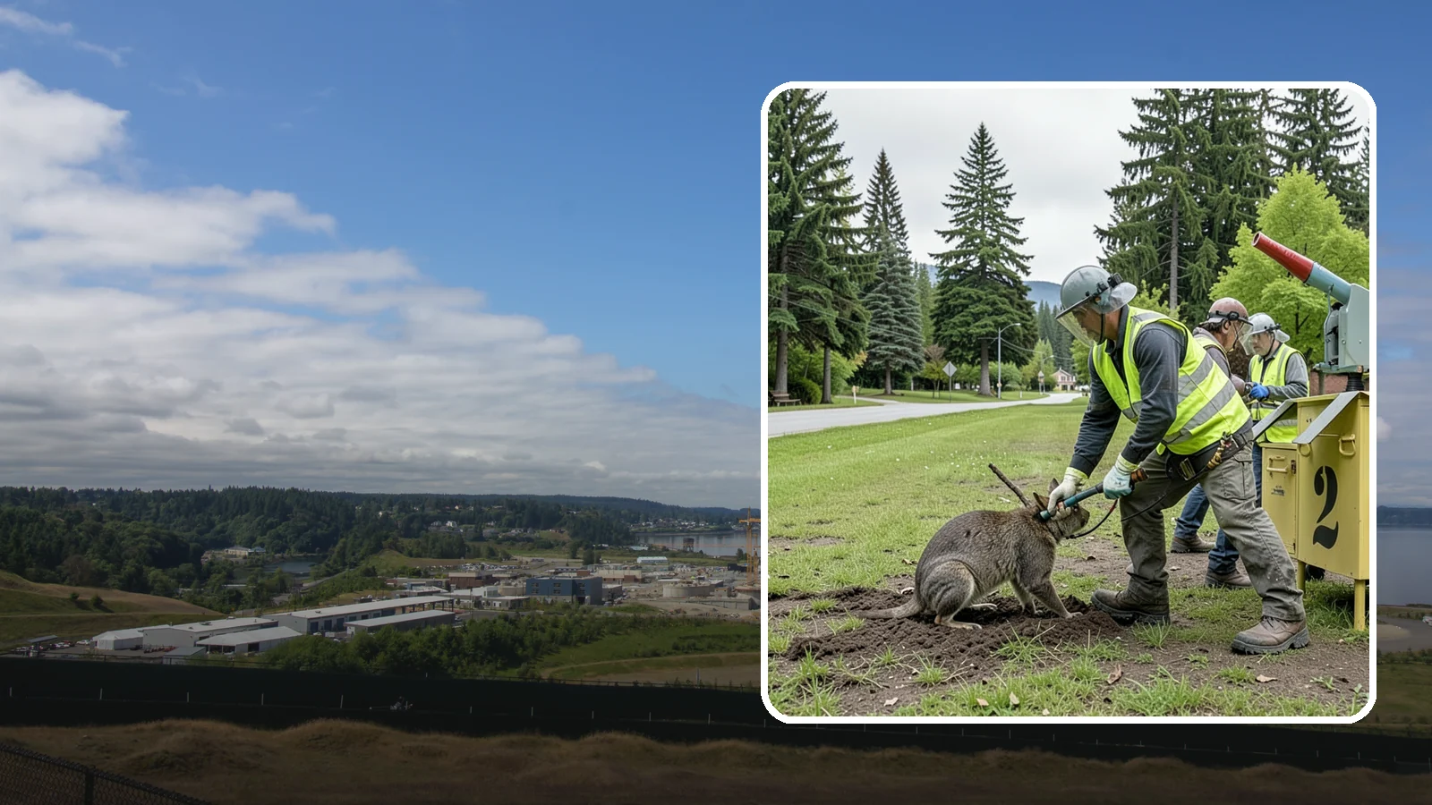Nuisance Wildlife Management in University Place, Pierce County, WA - Humane nuisance wildlife management that resolves conflicts with animals at public sites.