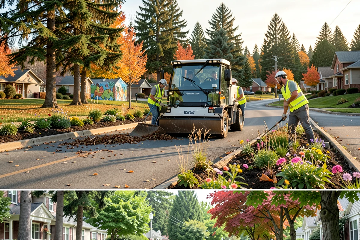 On-Call Maintenance Services in Beaux Arts Village, King County, WA - Task orders flow throughout the year, with volume rising during spring growth and fall storm cleanup.