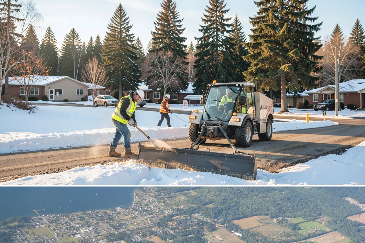 On-Call Maintenance Services in Coupeville, Island County, WA - Task orders flow throughout the year, with volume rising during spring growth and fall storm cleanup.