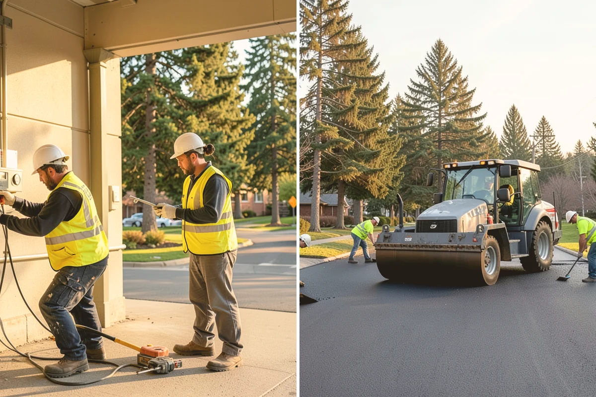On-Call Maintenance Services in Eatonville, Pierce County, WA - Establish the on-call agreement and unit rate schedule