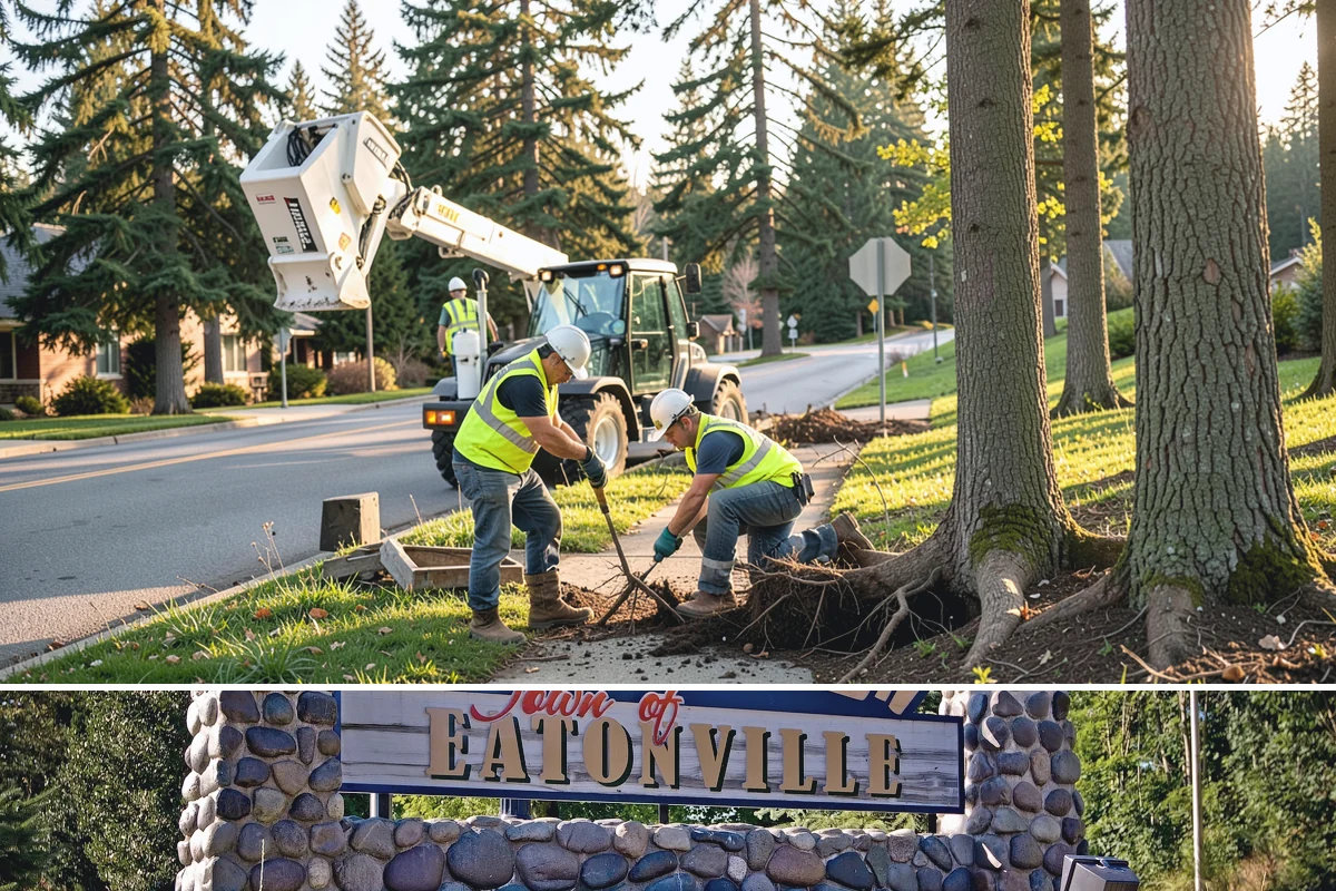On-Call Maintenance Services in Eatonville, Pierce County, WA - Task orders flow throughout the year, with volume rising during spring growth and fall storm cleanup.
