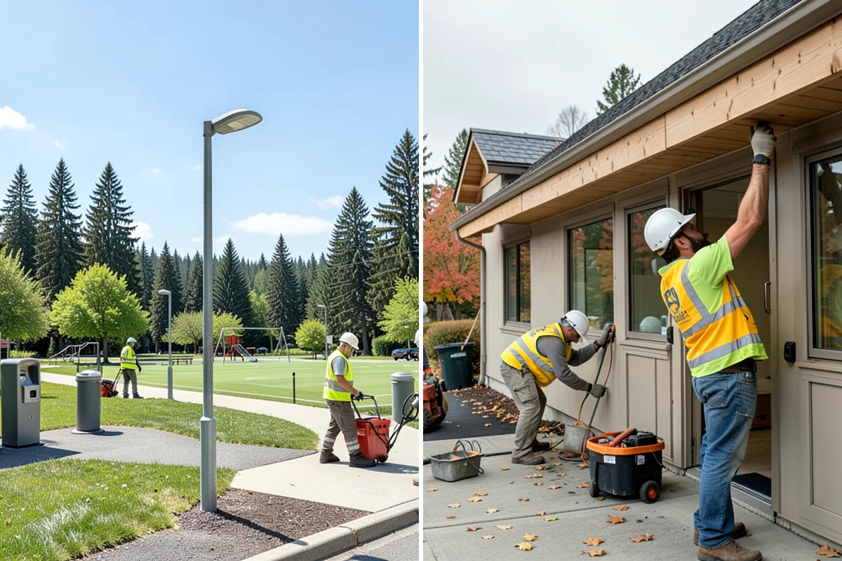 On-Call Maintenance Services in Everett, Snohomish County, WA - Establish the on-call agreement and unit rate schedule