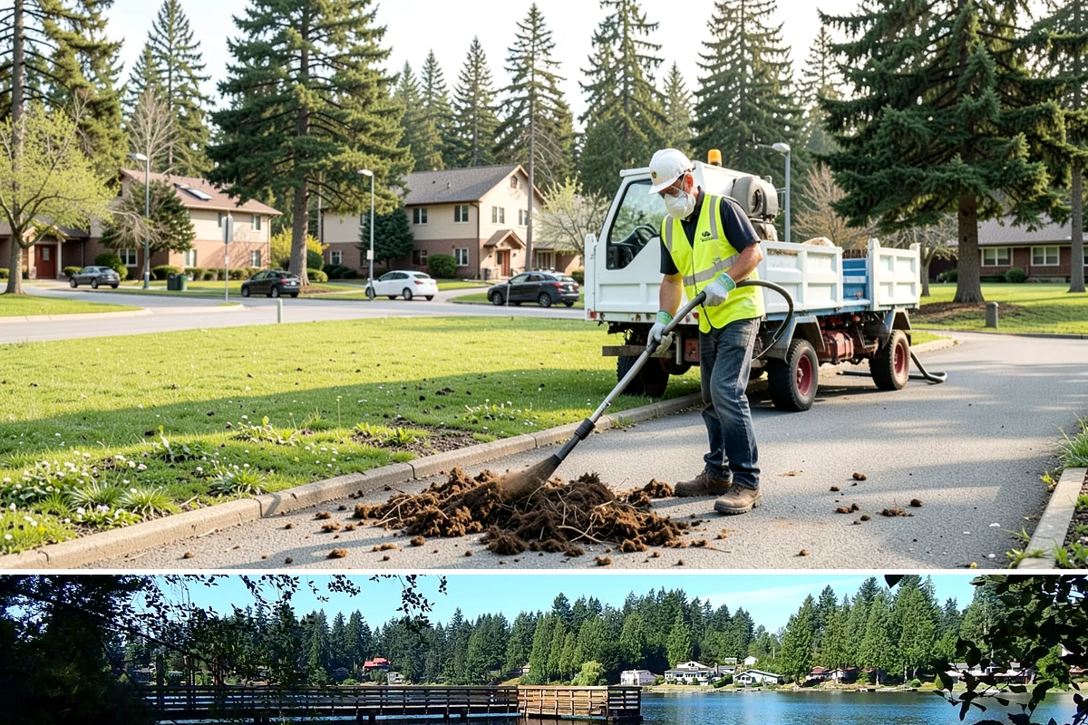 On-Call Maintenance Services in Federal Way, King County, WA - Task orders flow throughout the year, with volume rising during spring growth and fall storm cleanup.