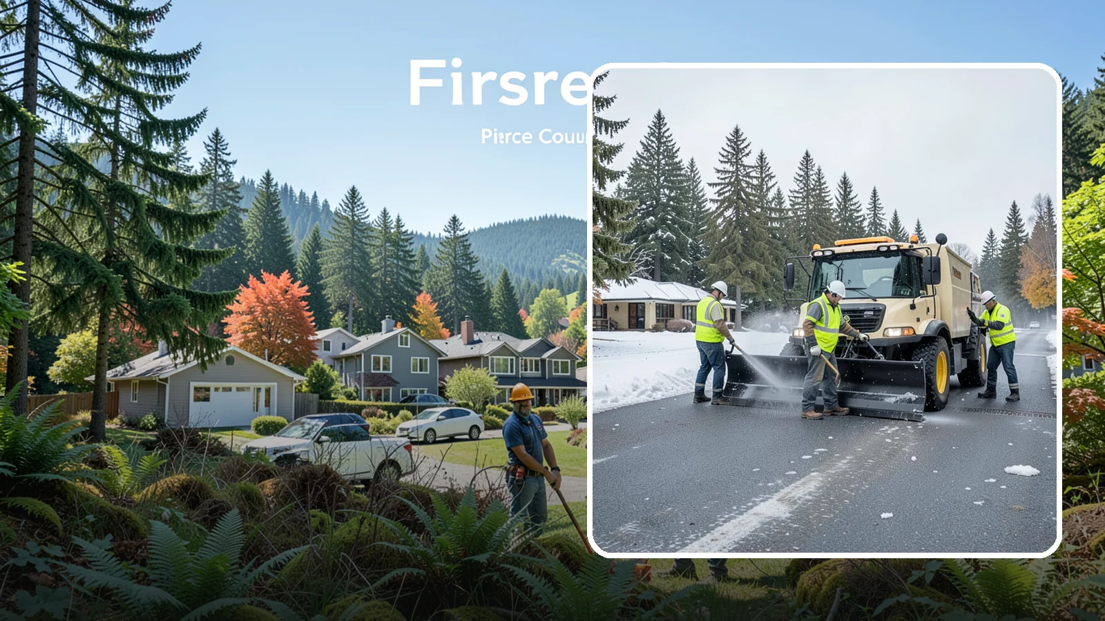 On-Call Maintenance Services in Fircrest, Pierce County, WA - Standing maintenance contracts that let staff issue task orders without re-bidding each job.
