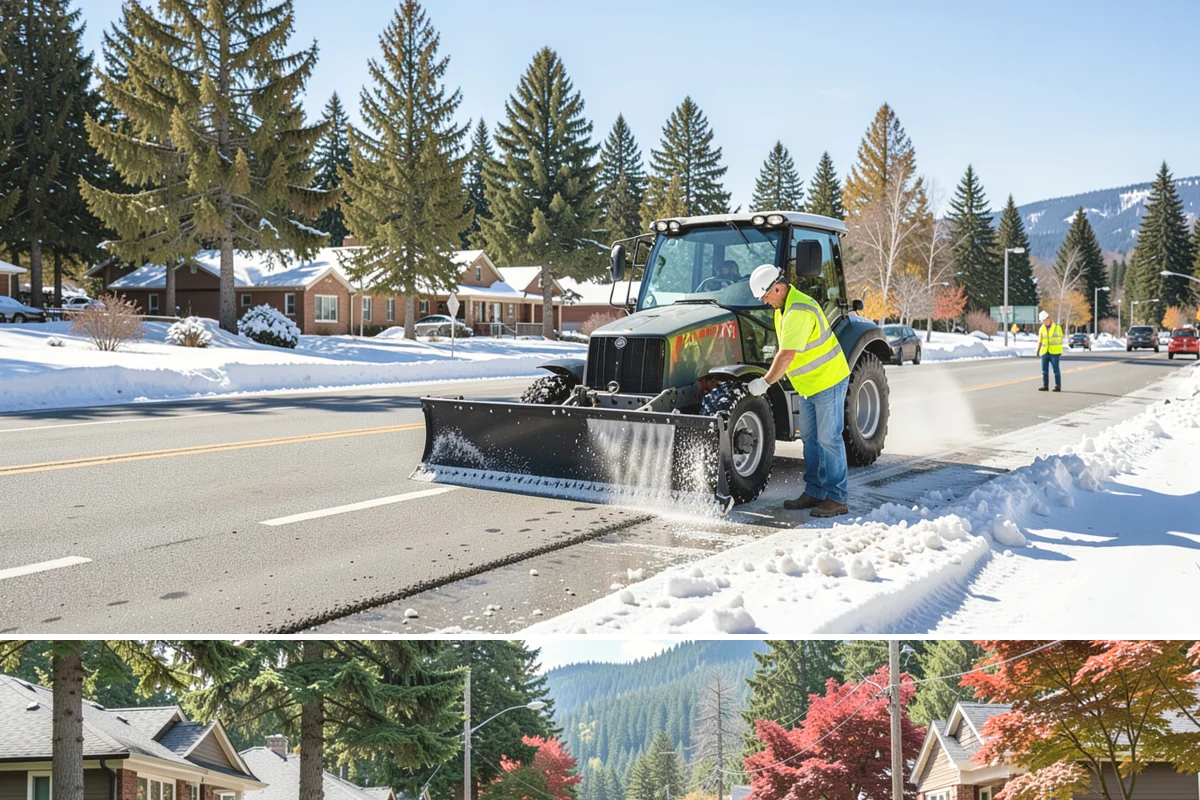 On-Call Maintenance Services in Hunts Point, King County, WA - Task orders flow throughout the year, with volume rising during spring growth and fall storm cleanup.