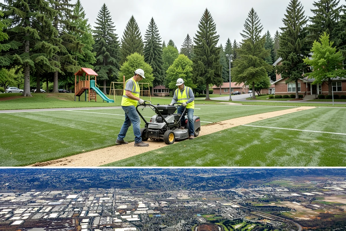 On-Call Maintenance Services in Kent, King County, WA - Task orders flow throughout the year, with volume rising during spring growth and fall storm cleanup.