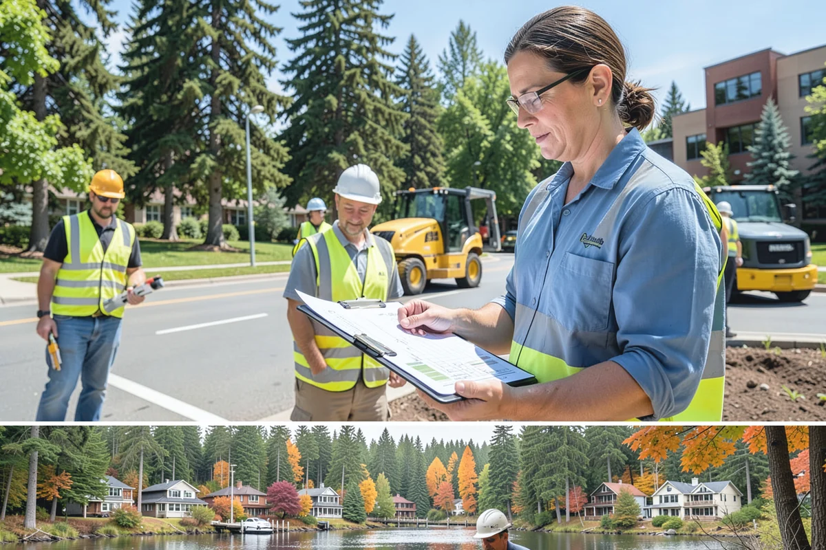 On-Call Maintenance Services in La Conner, Skagit County, WA - Task orders flow throughout the year, with volume rising during spring growth and fall storm cleanup.