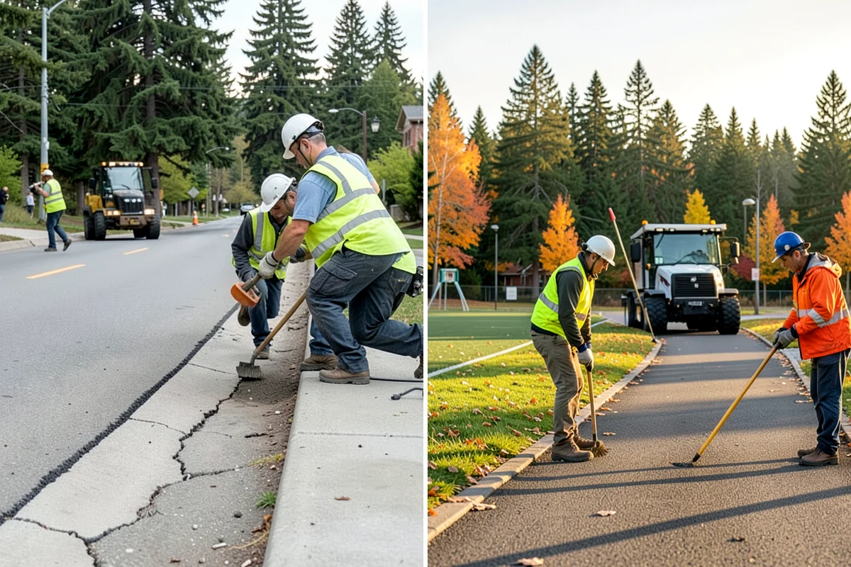 On-Call Maintenance Services in Lake Forest Park, King County, WA - Establish the on-call agreement and unit rate schedule