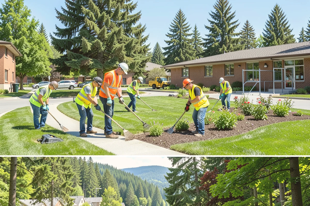 On-Call Maintenance Services in Lake Forest Park, King County, WA - Task orders flow throughout the year, with volume rising during spring growth and fall storm cleanup.