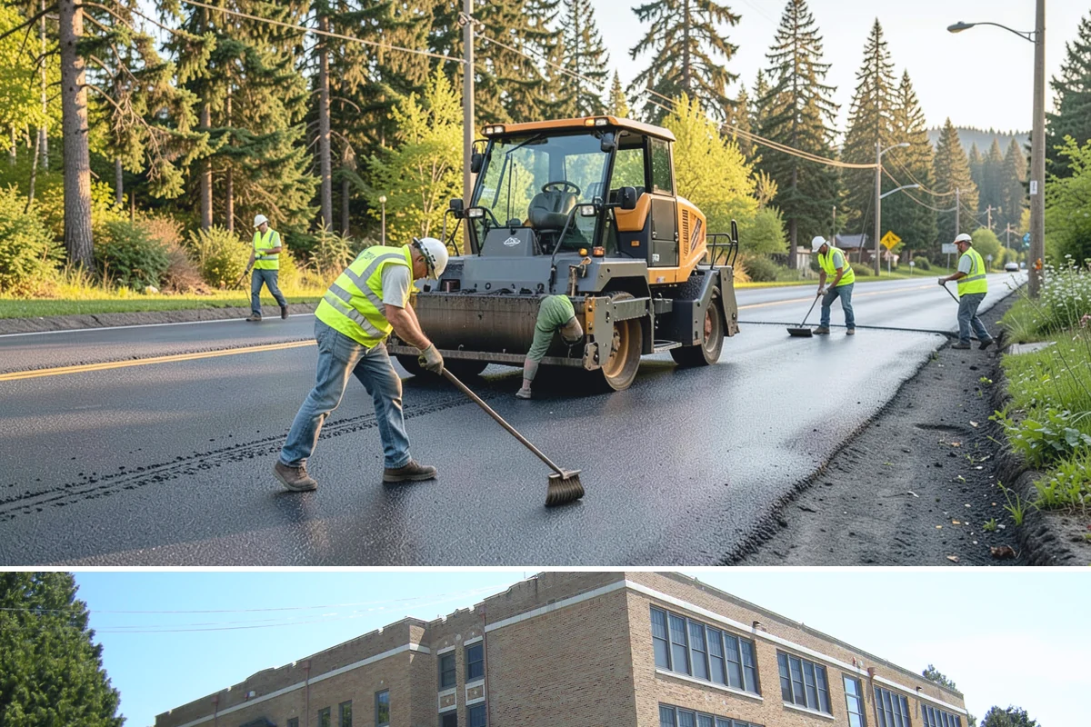 On-Call Maintenance Services in Maple Valley, King County, WA - Task orders flow throughout the year, with volume rising during spring growth and fall storm cleanup.