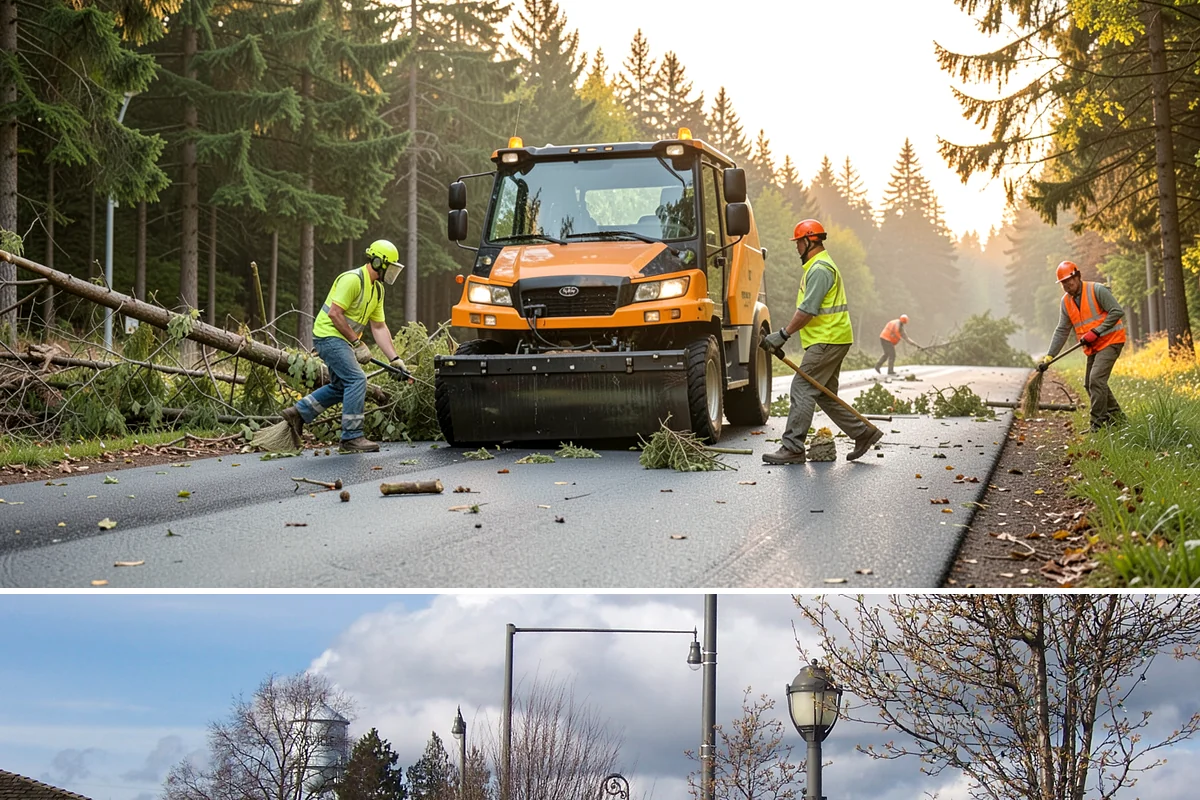 On-Call Maintenance Services in Marysville, Snohomish County, WA - Task orders flow throughout the year, with volume rising during spring growth and fall storm cleanup.