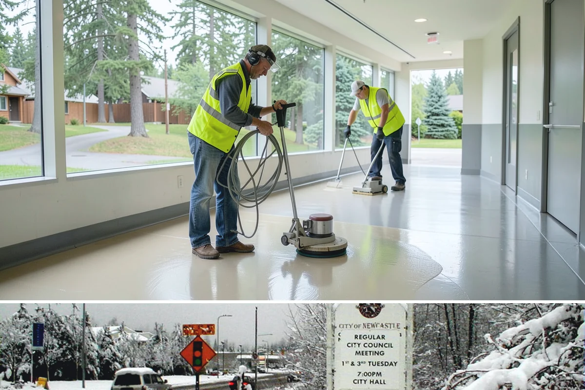 On-Call Maintenance Services in Newcastle, King County, WA - Task orders flow throughout the year, with volume rising during spring growth and fall storm cleanup.