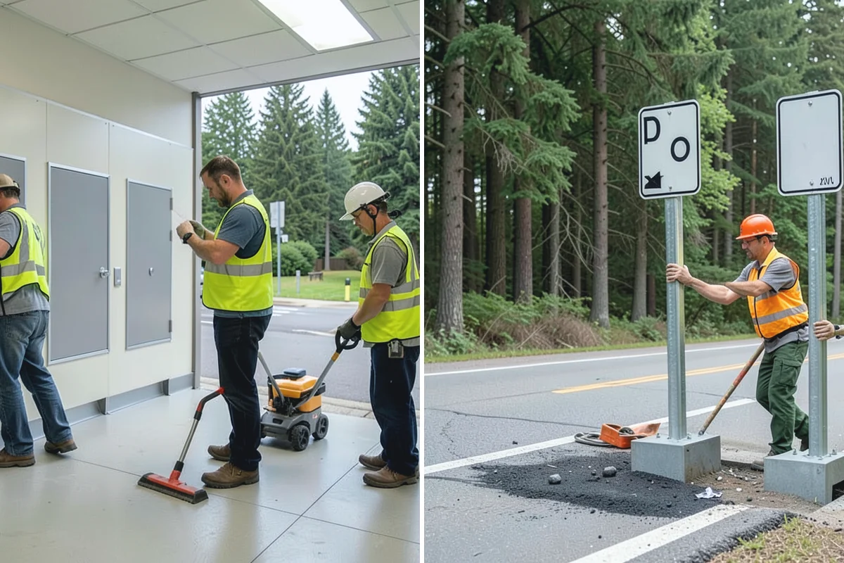 On-Call Maintenance Services in Redmond, King County, WA - Establish the on-call agreement and unit rate schedule