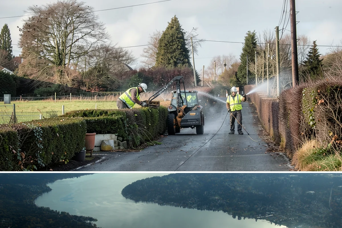 On-Call Maintenance Services in Sammamish, King County, WA - Task orders flow throughout the year, with volume rising during spring growth and fall storm cleanup.