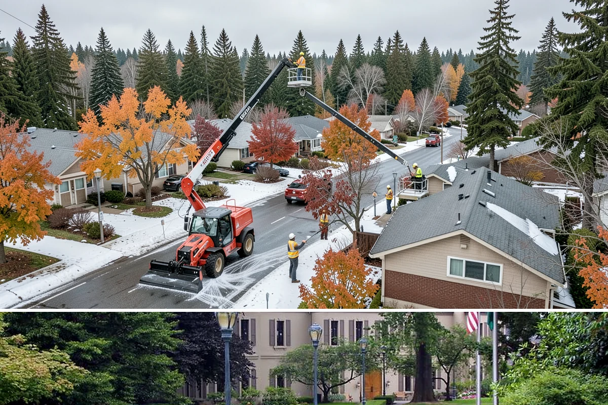 On-Call Maintenance Services in Woodinville, King County, WA - Task orders flow throughout the year, with volume rising during spring growth and fall storm cleanup.