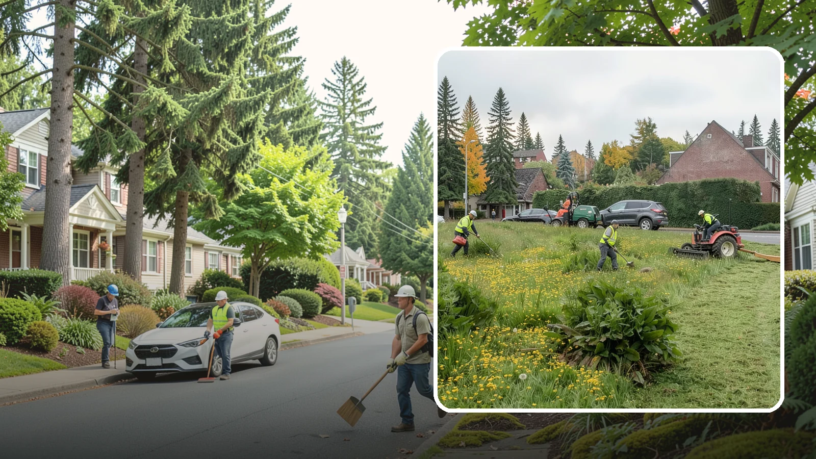 Open Space Mowing in Beaux Arts Village, King County, WA - Scheduled mowing of meadows, fields, and open-space parcels for access, safety, and fire fuel reduction.