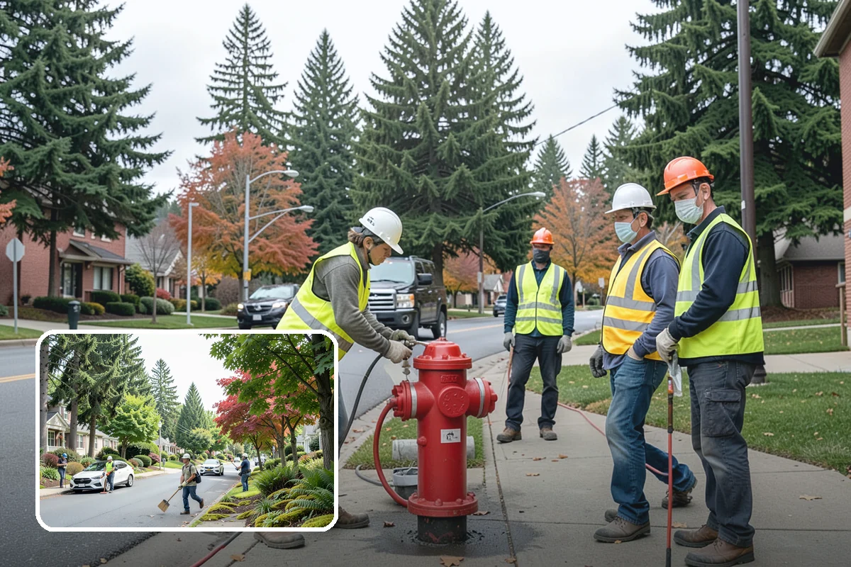 Open Space Mowing in Beaux Arts Village, King County, WA - Reduces fire fuel loads across open parcels