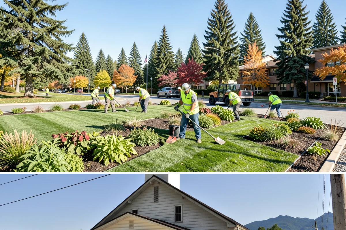 Open Space Mowing in Concrete, Skagit County, WA - Open-space mowing is timed to management-plan windows, with fuel-reduction cuts concentrated before the dry summer fire season.