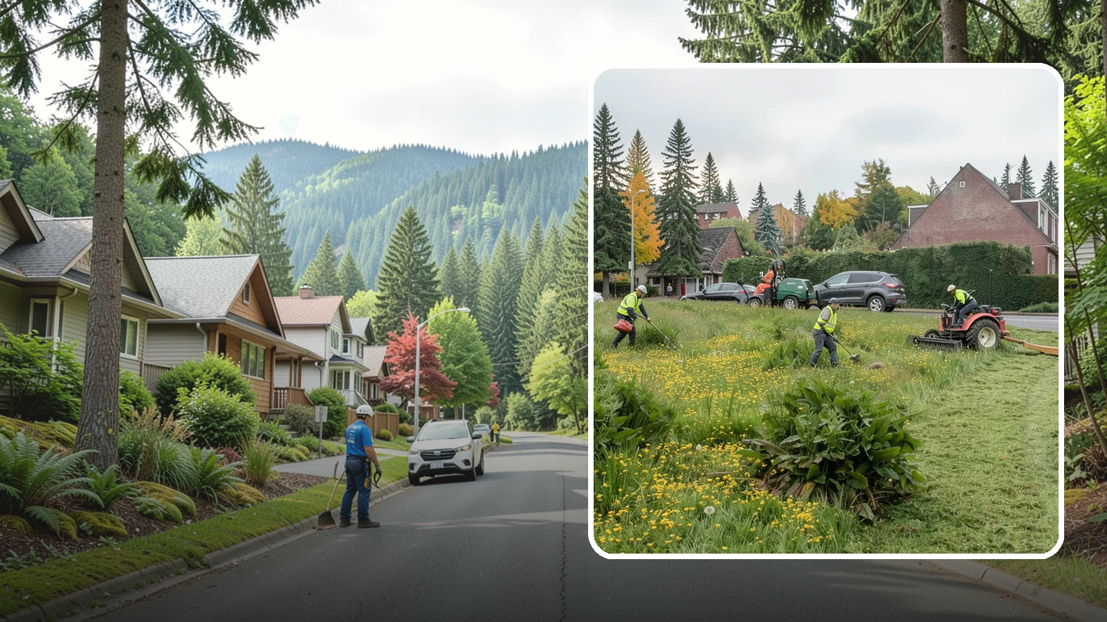 Open Space Mowing in Darrington, Snohomish County, WA - Scheduled mowing of meadows, fields, and open-space parcels for access, safety, and fire fuel reduction.
