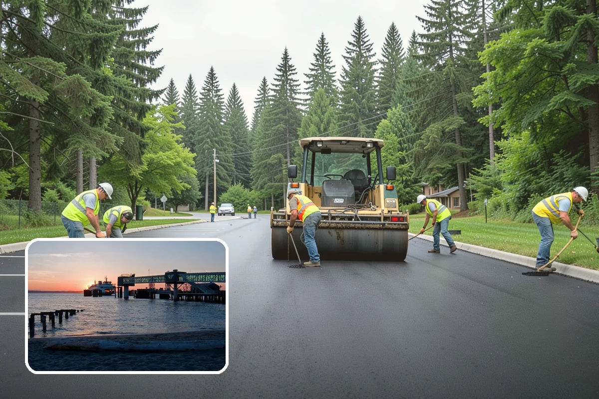 Open Space Mowing in Edmonds, Snohomish County, WA - Reduces fire fuel loads across open parcels