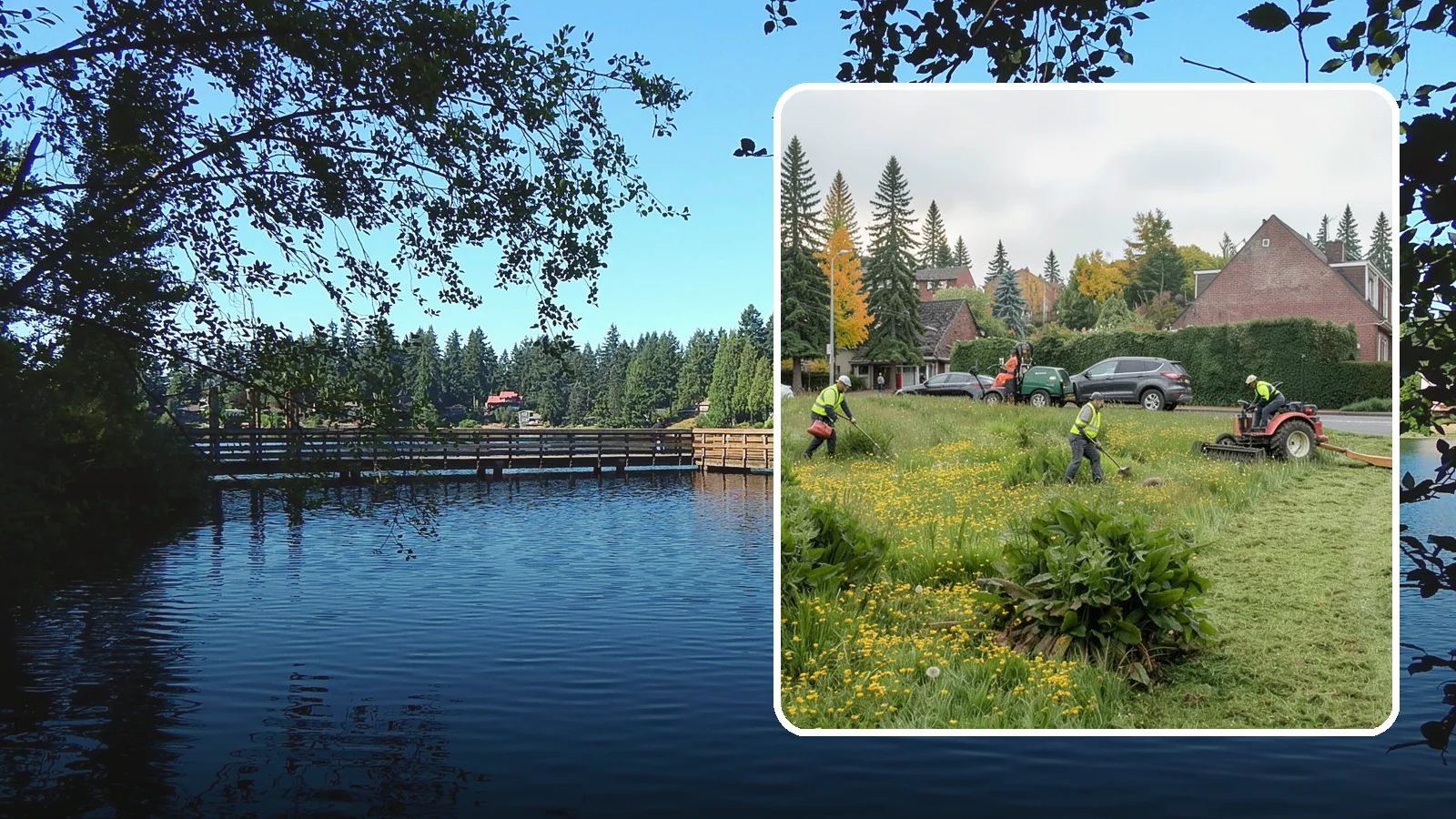 Open Space Mowing in Federal Way, King County, WA - Scheduled mowing of meadows, fields, and open-space parcels for access, safety, and fire fuel reduction.